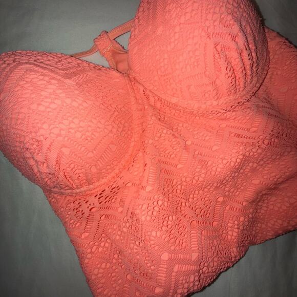 Tiki bikini one piece padded Strappy one piece swimsuit net - Picture 5 of 6